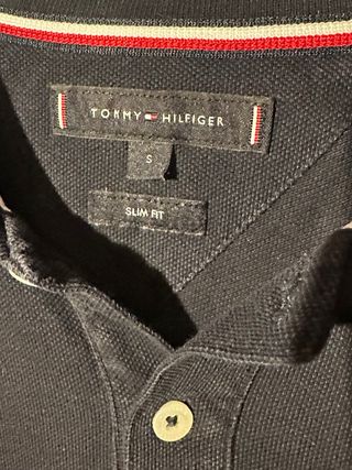 Polo Tommy Hilfiger Uomo Blu Taglia S