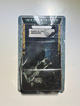 Warhammer 40k Arrasadores del Caos Metal Sellado