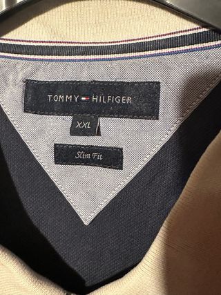 Polo Tommy Hilfiger Blu/Bianco XXL