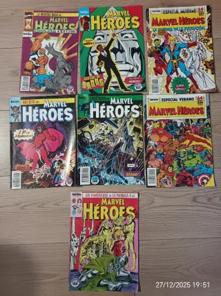 Marvel Héroes forum 14,21,27,40,67, 2 especiales