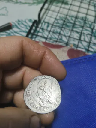 1/5 Escudo Felipe II Plata