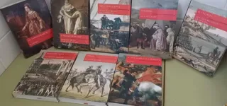 Lote de 8 libros de historia
