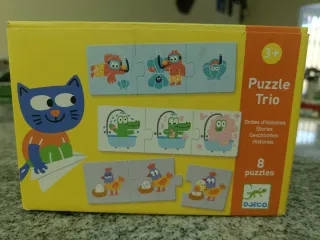 Puzzle Trio Djeco 8 puzzles