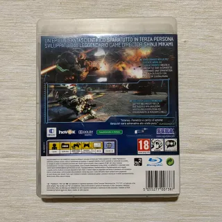Vanquish PS3 Italiano Completo disco a specchio