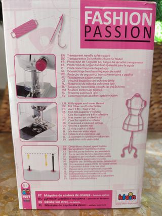 Máquina de coser infantil Fashion Passion
