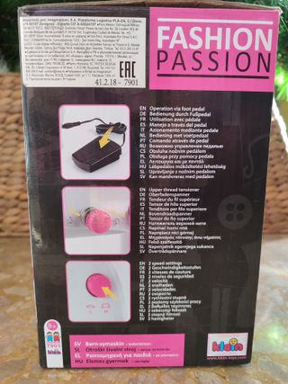 Máquina de coser infantil Fashion Passion