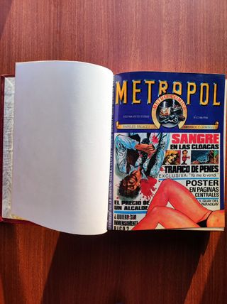 Colección cómic Metropol encuadernada