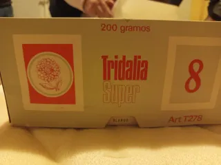 Ovillo Hilo Algodón Tridalia Super Nº 8