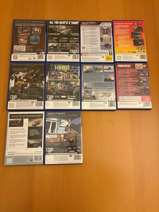 Lot 10 PS2 Videogames PAL