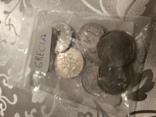 Lote de 8 monedas antiguas Grecia