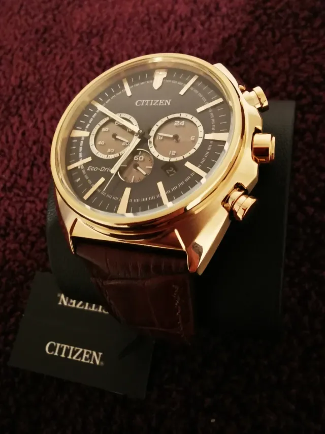 Reloj Citizen Eco-Drive Metropolitan Dorado