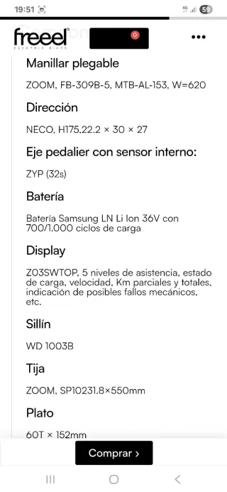 Bicicletas Eléctricas Plegables FREEEL