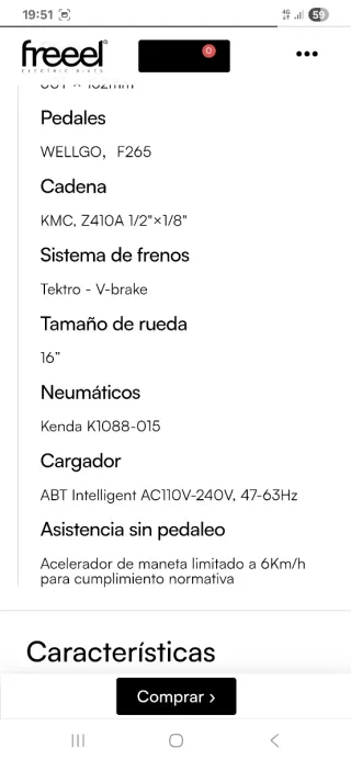 Bicicletas Eléctricas Plegables FREEEL