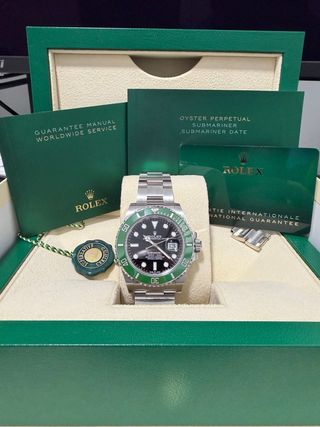 Rolex Submariner Starbax Negro/Verde