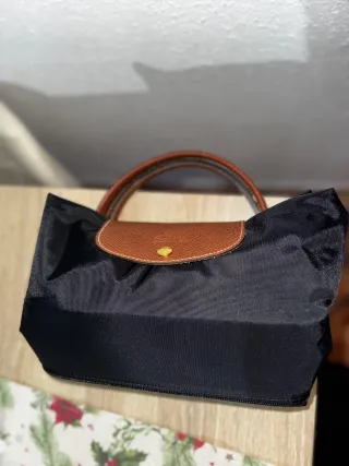 Bolso de viaje Longchamp Negro Marrón