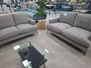 Sofá 3+2 plazas gris NUEVO