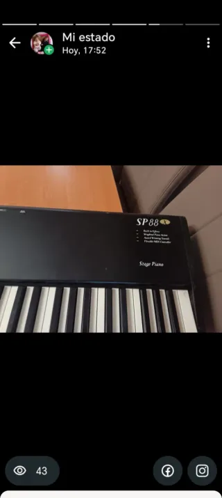 Kurzweil SP88 Stage Piano
