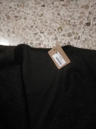 Vestido negro manga larga