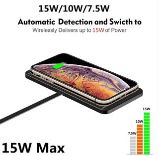 Cargador Inalámbrico QI Coche 15W NUEVO