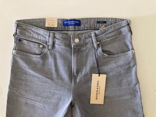 Scotch & Soda Skim. Pantalón vaquero gris. W32 L34
