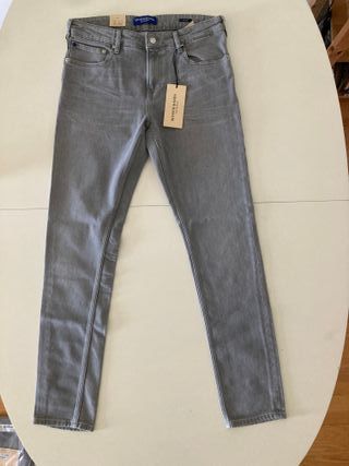 Scotch & Soda Skim. Pantalón vaquero gris. W32 L34