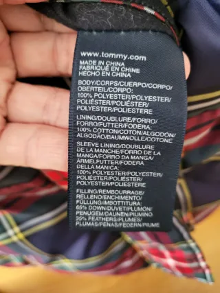 Plumífero Tommy Hilfiger