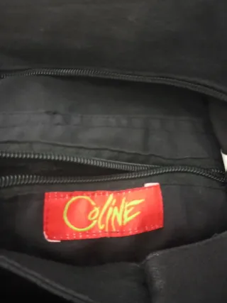 Bolso Negro Coline Bordado Multicolor