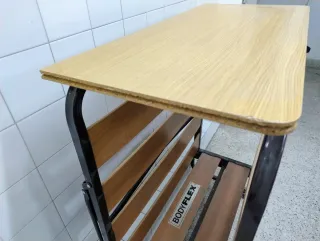 Regalo Cama Plegable Madera y Metal