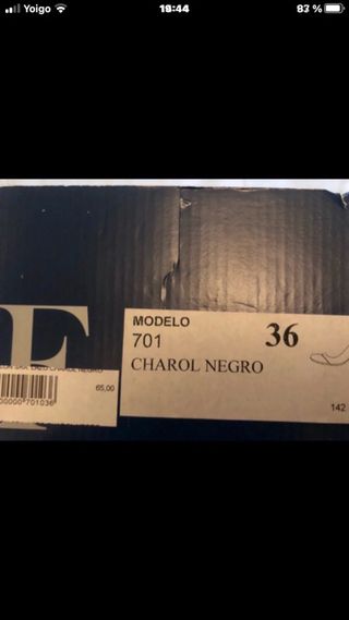 Zapatos de piel Frank negros