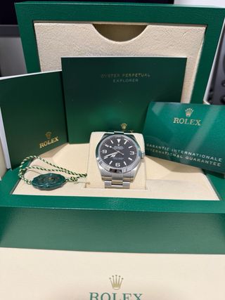 Rolex Explorer Negro