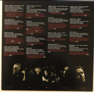 Def Leppard Vault 2 LP Recopilatorio