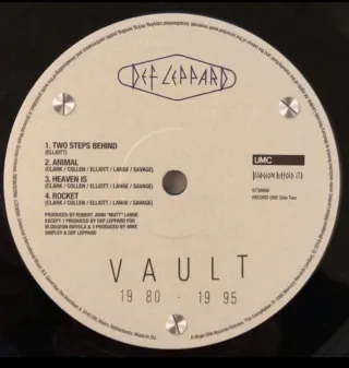 Def Leppard Vault 2 LP Recopilatorio