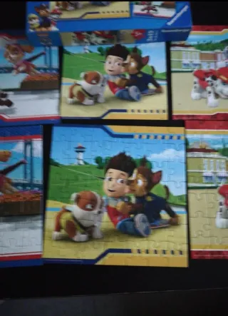 Puzzle Patrulla Canina Ravensburger 3x49