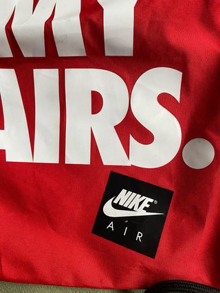 Bolsa Deporte Nike Roja Kiss My Airs
