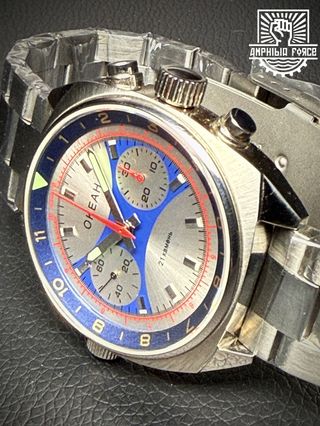 OKEAH Crono ST1901 cristal de zafiro. OCEAN Nuevo!