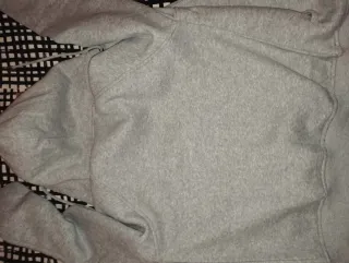 Sudadera Burberry Gris con Capucha