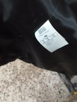 Blazer Alberto Fabiani Negro Rayas