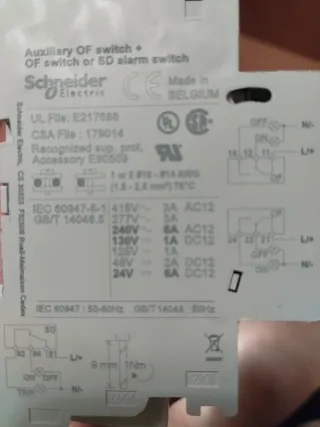 Schneider Vigi N40 3P+N Interruptor Automático