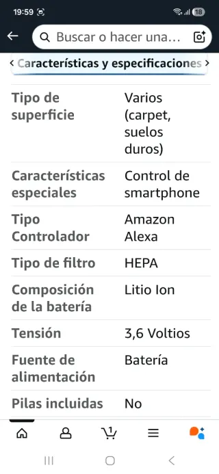 Aspiradora iRobot R694 Rumba Inalámbrica