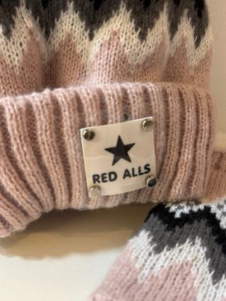 Gorro y cuello infantil Red Alls