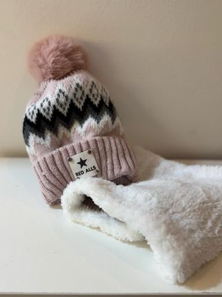 Gorro y cuello infantil Red Alls