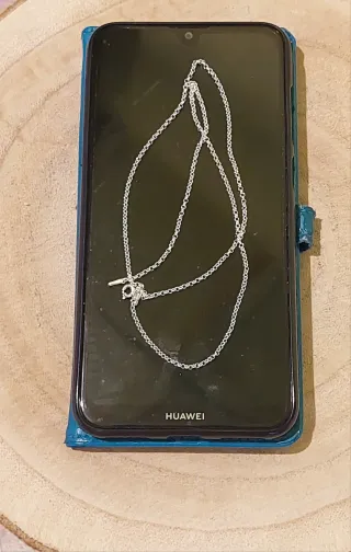 Cadena de Plata de Ley de 50cm