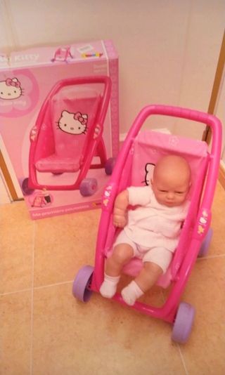 Silla de Paseo Bebé Hello Kitty Rosa