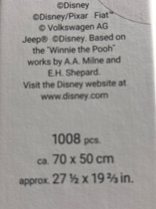 Puzzle 1000 piezas Disney