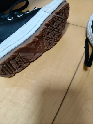 Botas Converse niño negras