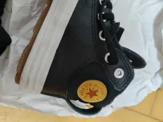 Botas Converse niño negras