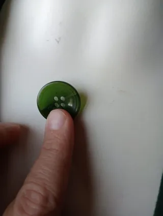 Cappotto Kitte verde in lana