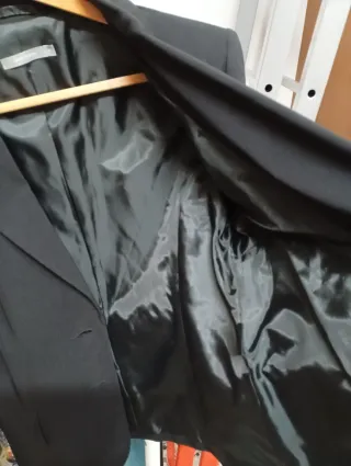 Blazer Negro Zero Basic Hombre