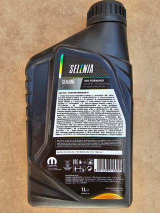 ACEITE DE MOTOR SELENIA 0W-30 WR FORWARD