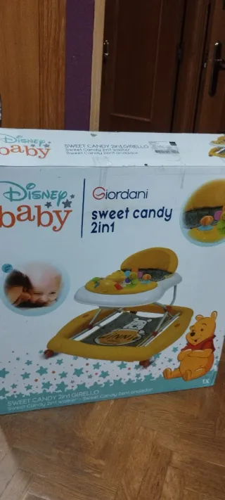 Andador Disney Giordani Sweet Candy 2in1